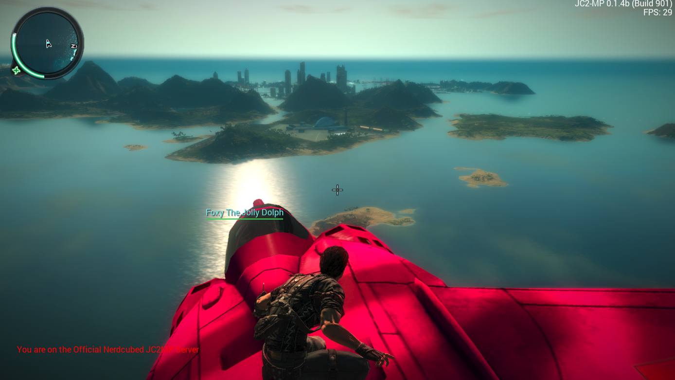 JC2-MP Server with users on it JC2-MP Server with users on it