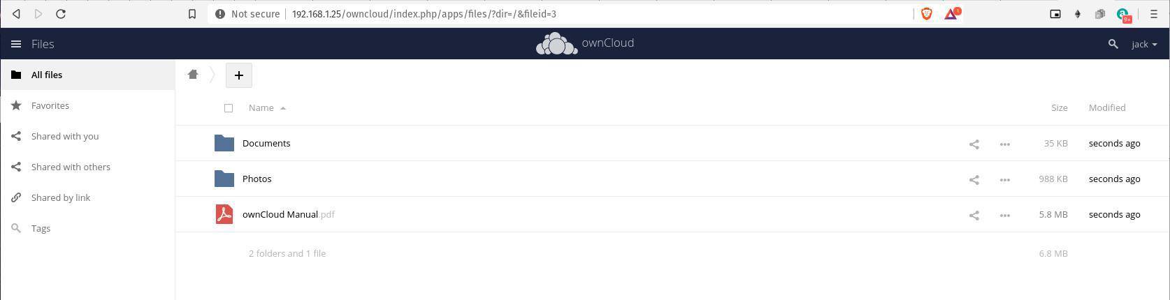 ownCloud is installed and ready to use as your private cloud ownCloud is installed and ready to use as your private cloud
